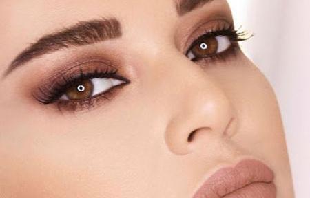 عکس چشم های قهوه ای تیره