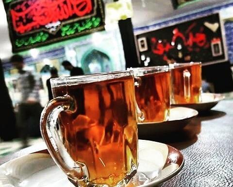 عکس چای عراقی اربعین