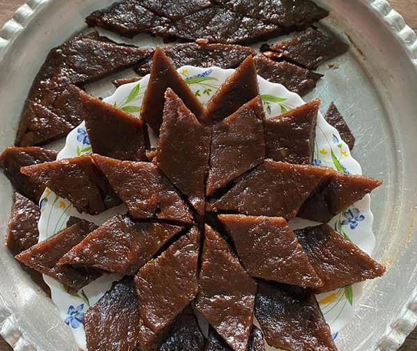 عکس حلوا گردویی گرگان
