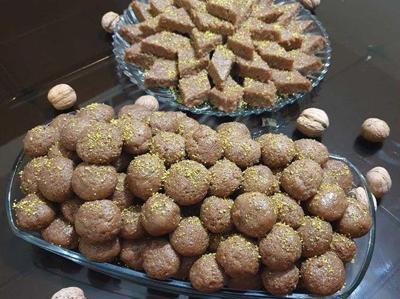 عکس حلوا گردویی گرگان