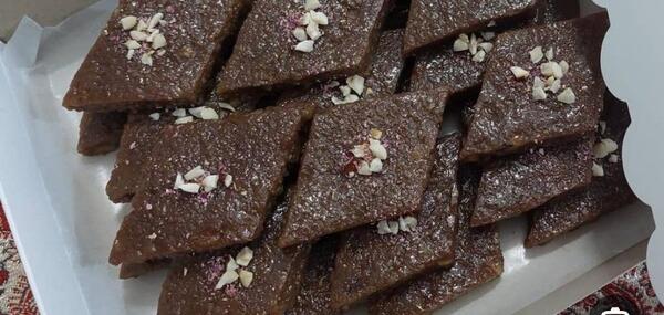 عکس حلوا گردویی گرگان
