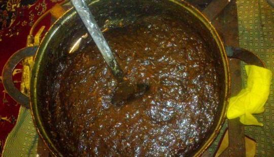 عکس حلوا گردویی گرگان