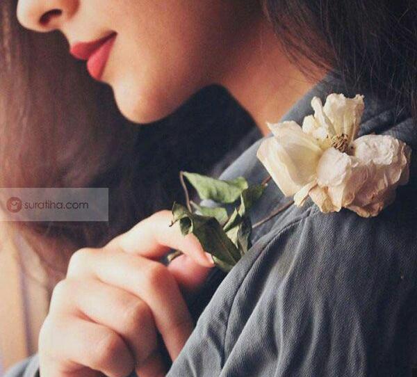پروفایل عکس گل پژمرده غمگین