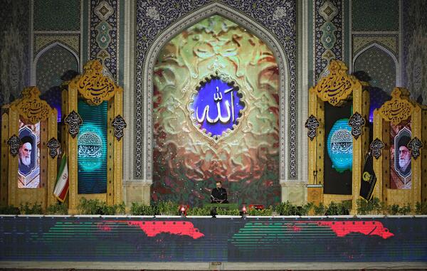عکس حرم امام رضا در شب قدر