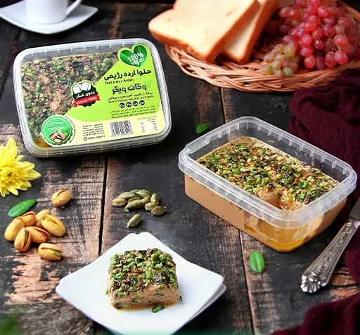 عکس ارده حلوا شکری
