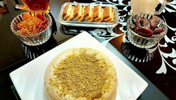 عکس ارده حلوا شکری