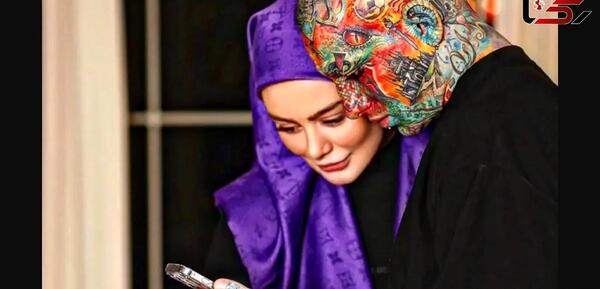 عکس سحر قریشی همسر تتلو
