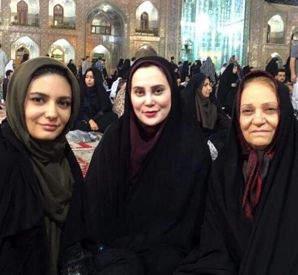 عکس آرام جعفری و خواهرش