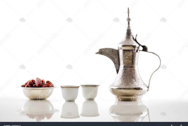 عکس دله قهوه و قوری چای