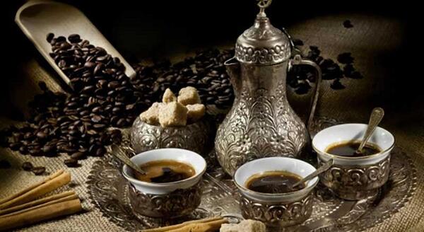 عکس دله قهوه و قوری چای