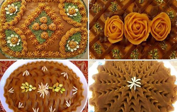 عکس طرز تهیه حلوا ساده
