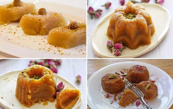 عکس طرز تهیه حلوا ساده