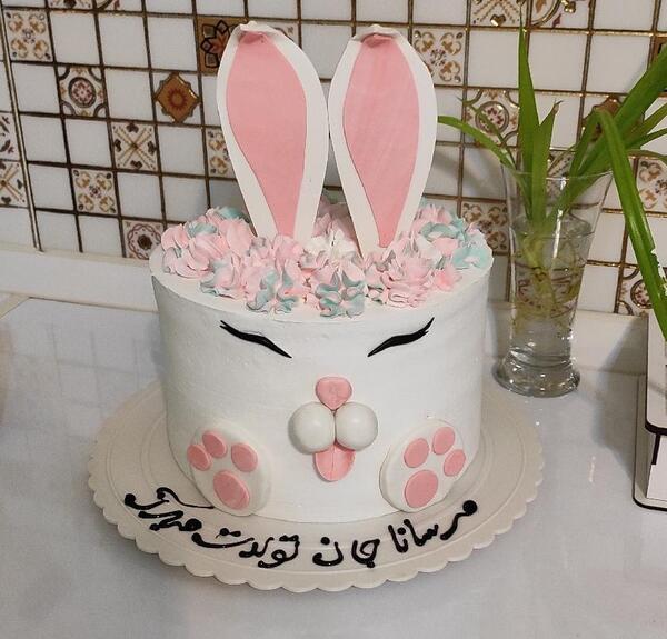 عکس کیک تولد دخترانه دوسالگی