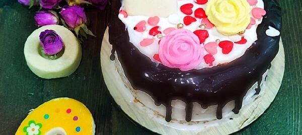 عکس کیک تولد دخترانه دوسالگی
