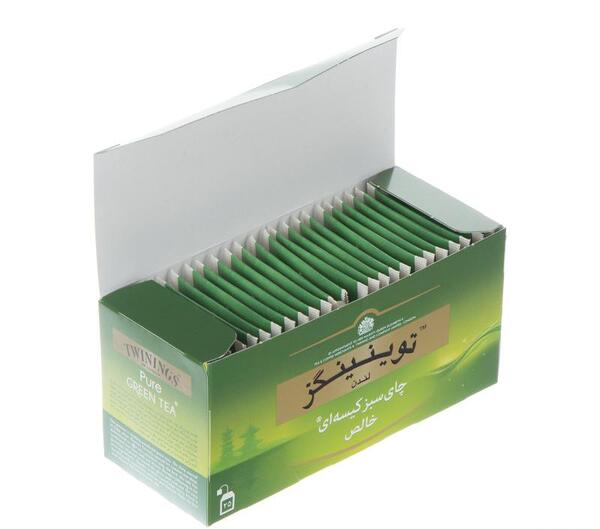 عکس چای سبز کیسه ای