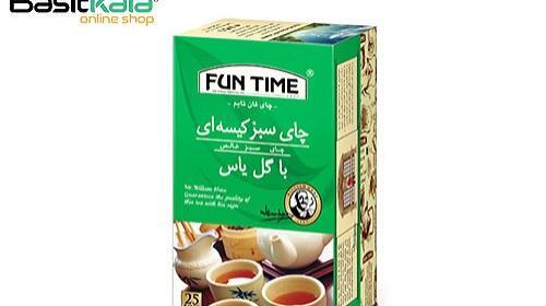 عکس چای سبز کیسه ای