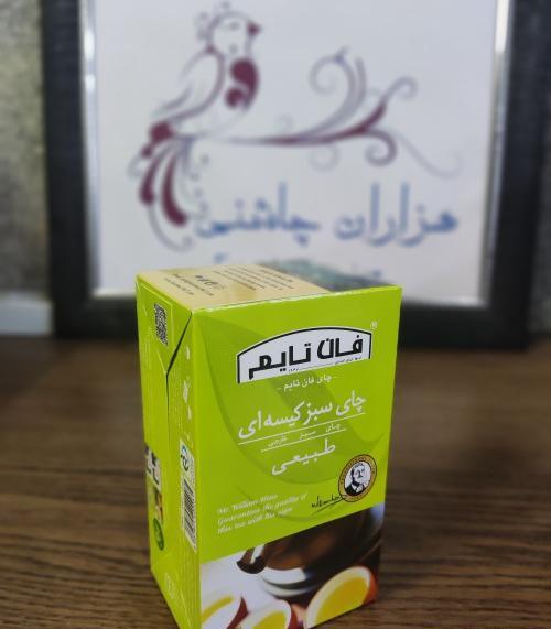 عکس چای سبز کیسه ای