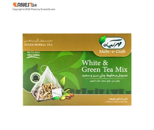 عکس چای سبز کیسه ای