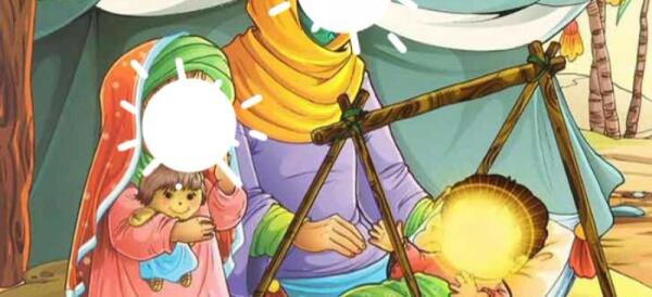 عکس کارتونی حضرت علی اصغر