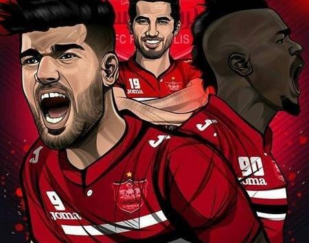 عکس تصویر زمینه بازیکنان پرسپولیس