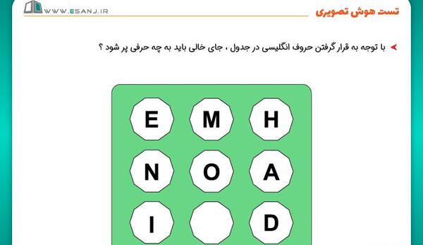 عکس تست هوش جالب