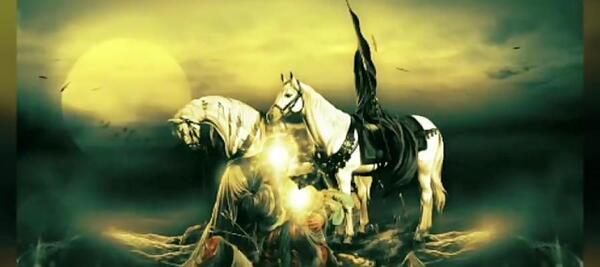 عکس اسم امام حسین و حضرت عباس