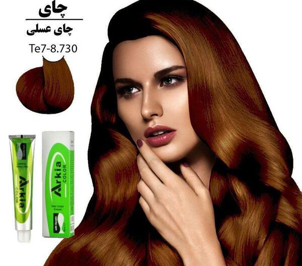 عکس رنگ چای عسلی