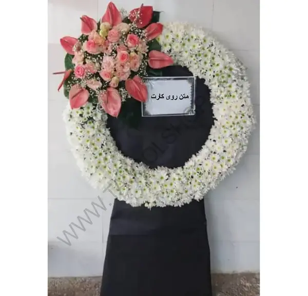 عکس تاج گل تسلیت
