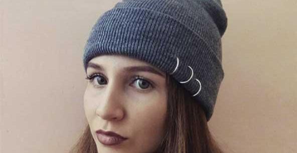 عکس کلاه سیاه حلقه دار