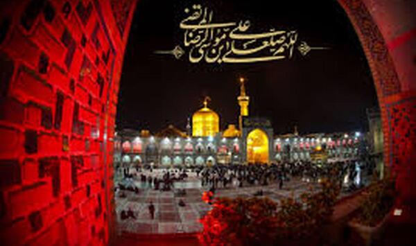 عکس دلتنگی برای حرم امام رضا