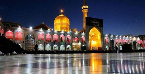 عکس تصاوير حرم امام رضا عليه السلام زنده و مستقيم