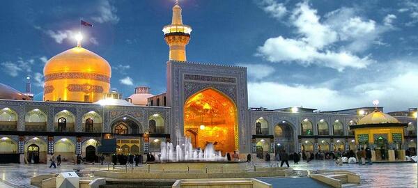 عکس تصاوير حرم امام رضا عليه السلام زنده و مستقيم
