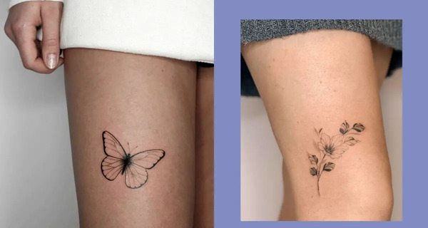دانلود عکس تاتو روی دست دخترانه