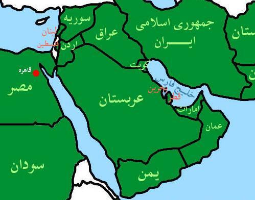 عکس نقشه ایران و کشورهای همسایه اش