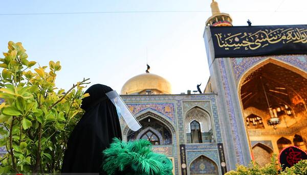 عکس از حرم امام رضا محرم