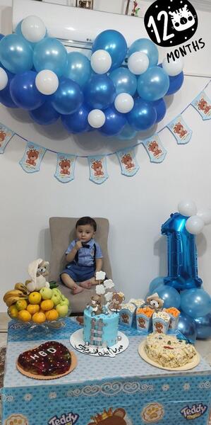 عکس تولد یک سالگی پسرم