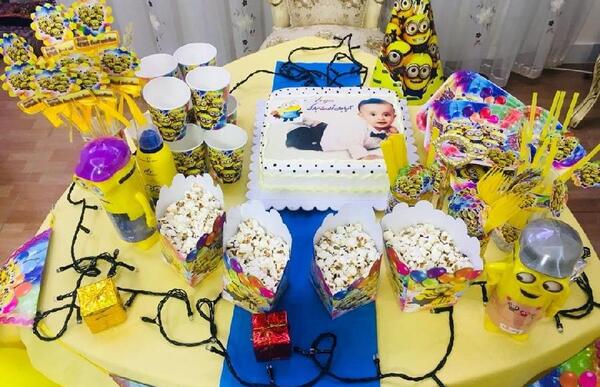 عکس تولد یک سالگی پسرم