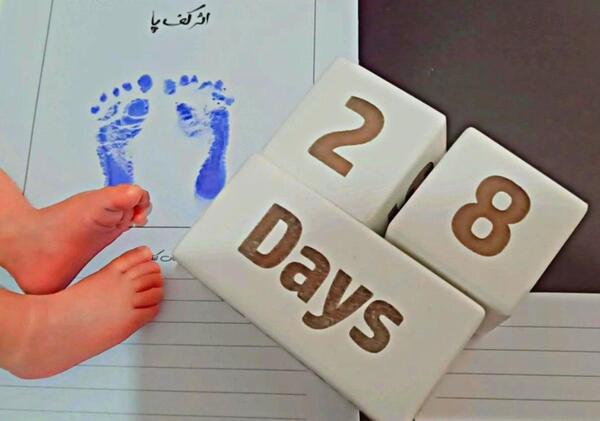 عکس انتظار تولد نوزاد پسر