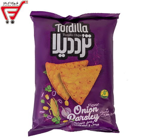 عکس چیپس پیاز و جعفری