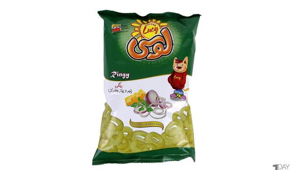 عکس چیپس پیاز و جعفری