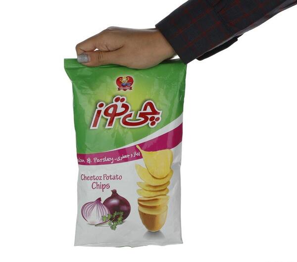 عکس چیپس پیاز و جعفری
