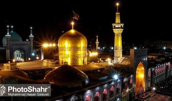 عکس تصاویر زیبای حرم مطهر امام رضا
