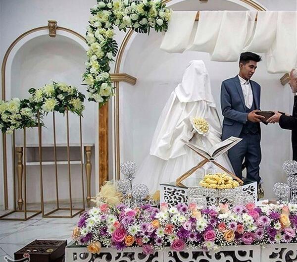 عکس های عقد در حرم امام رضا