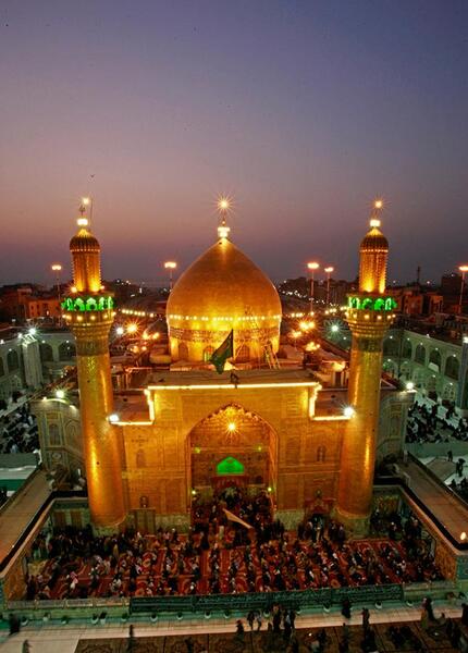 عکس تصویر بارگاه حضرت علی علیه السلام