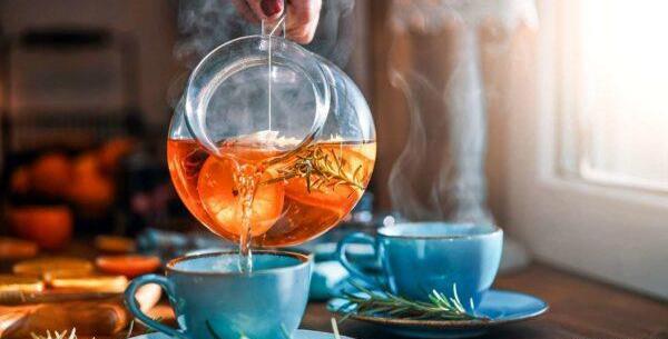 عکس دو فنجان چای عاشقانه