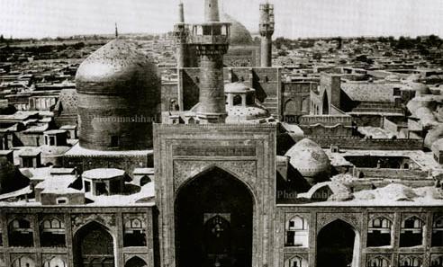عکس قدیمی حرم امام رضا ع
