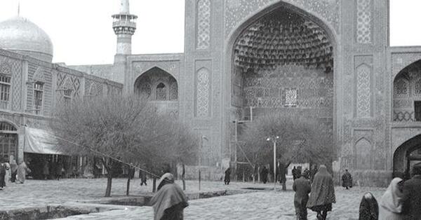 عکس قدیمی حرم امام رضا ع