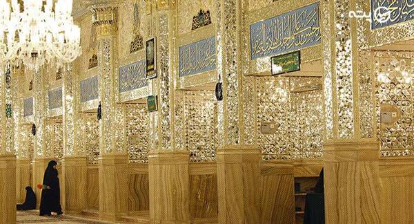 عکس رواق های حرم امام رضا