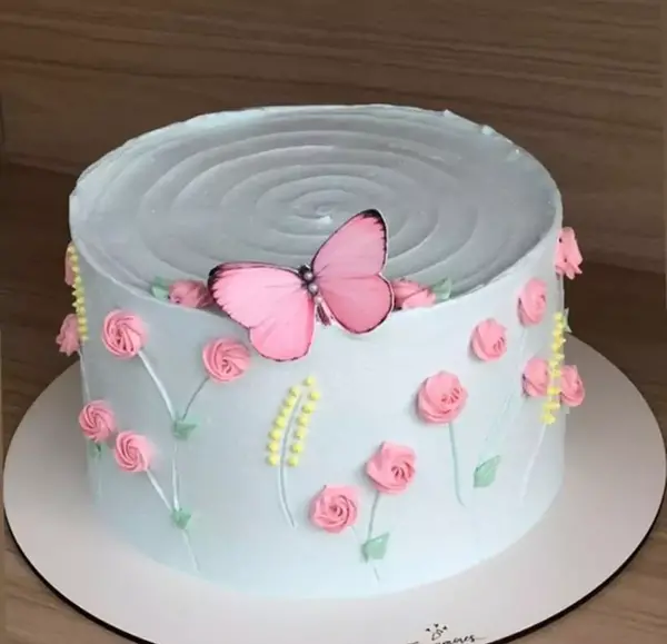 عکس کیک تولد دخترانه بهار