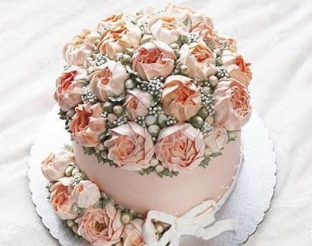 عکس کیک تولد دخترانه بهار